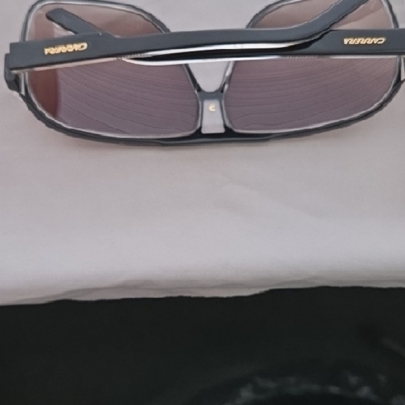 Carrera Black Sunglasses with Brown Tinted Lenses - Picture 3 of 9